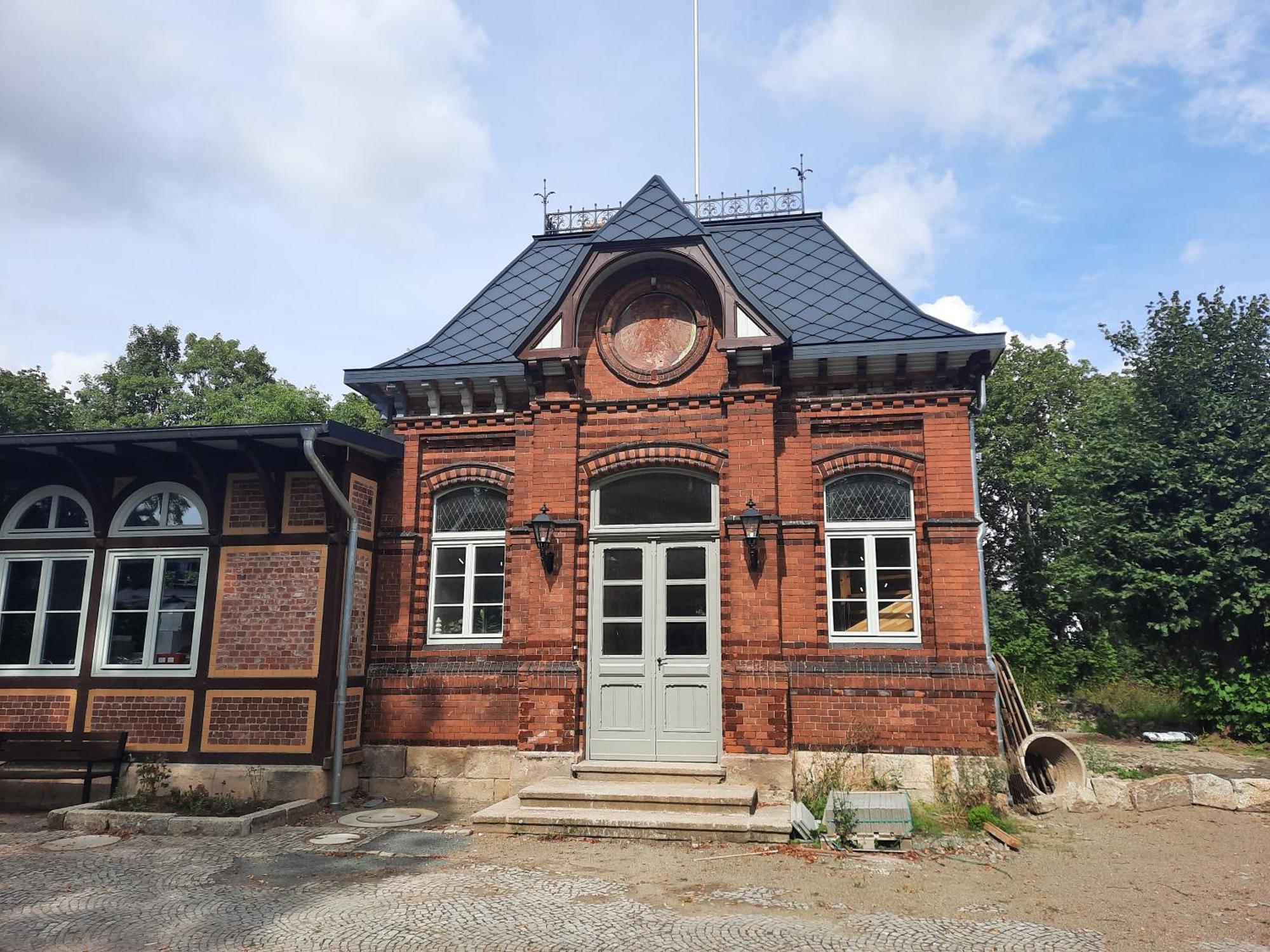 Schlossbahnhof Ballenstedt Exteriér fotografie